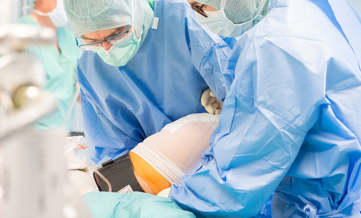 Modernes Endoprothetikzentrum für Gelenkersatz im Krankenhaus Kaufbeuren