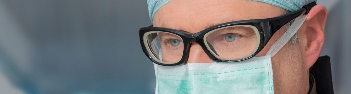 Chirurgische Operation unter sterilen Bedingungen