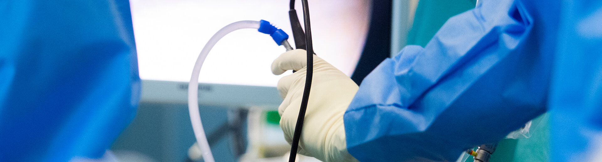 Minimalinvasiver Eingriff im OP-Saal des Kaufbeurer Krankenhauses