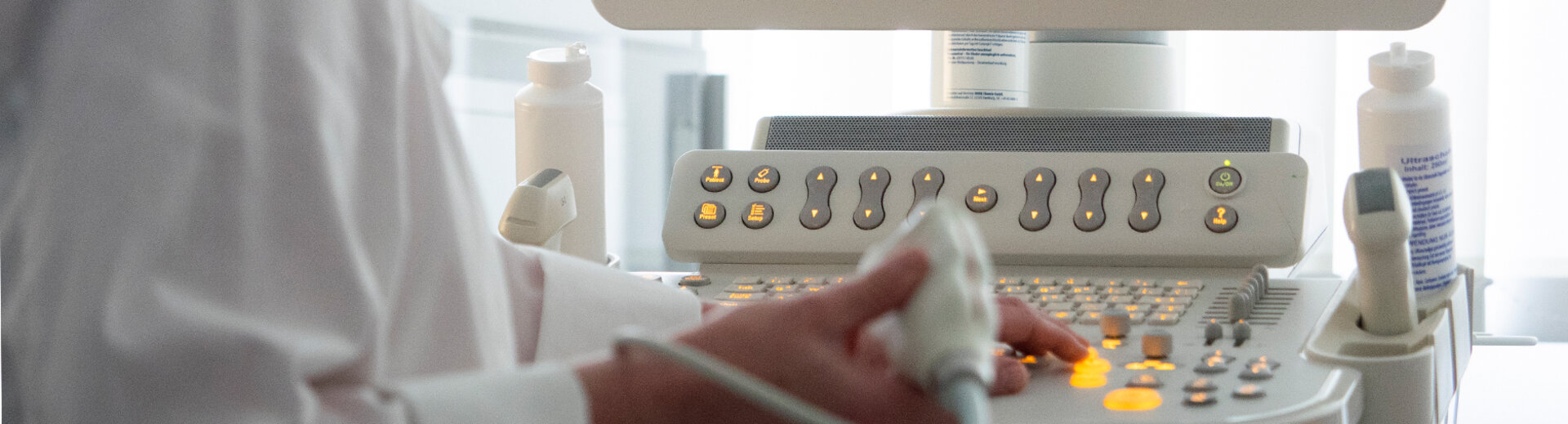 Ultraschalluntersuchung zur Gefäßdiagnostik