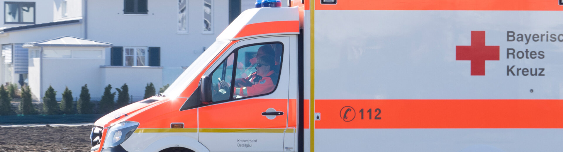 Krankenwagen im Einsatz