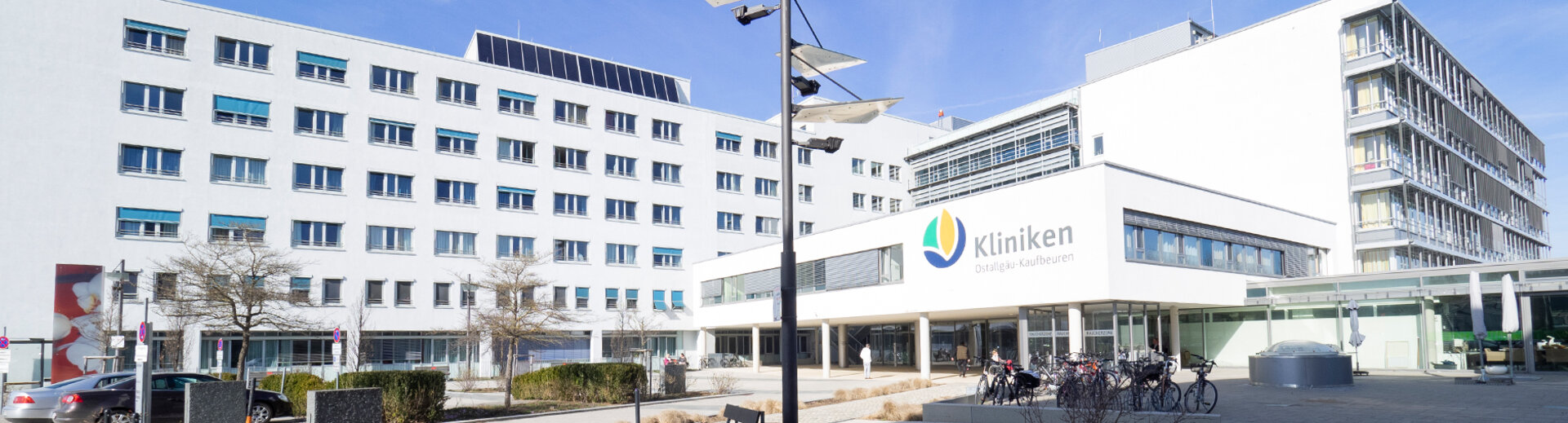 Außenansicht des Klinikums Kaufbeuren