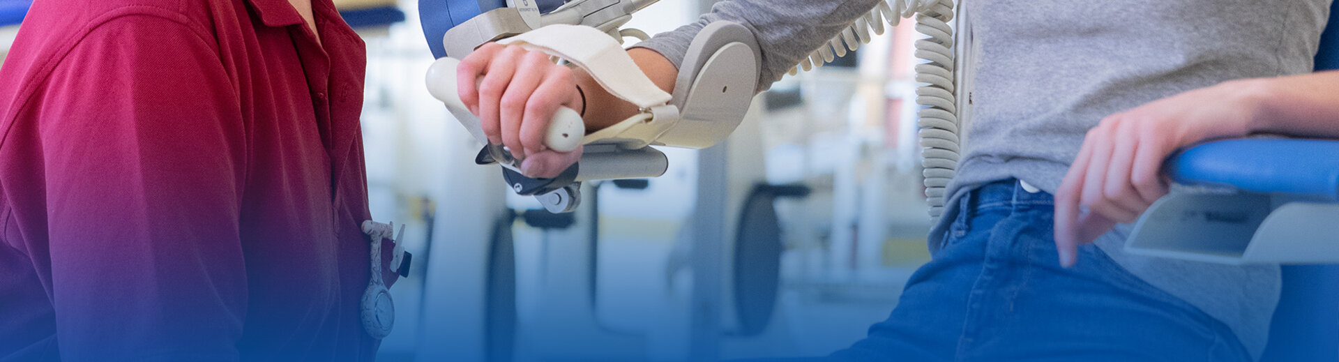Therapeutische Behandlung eines Rheuma-Patienten