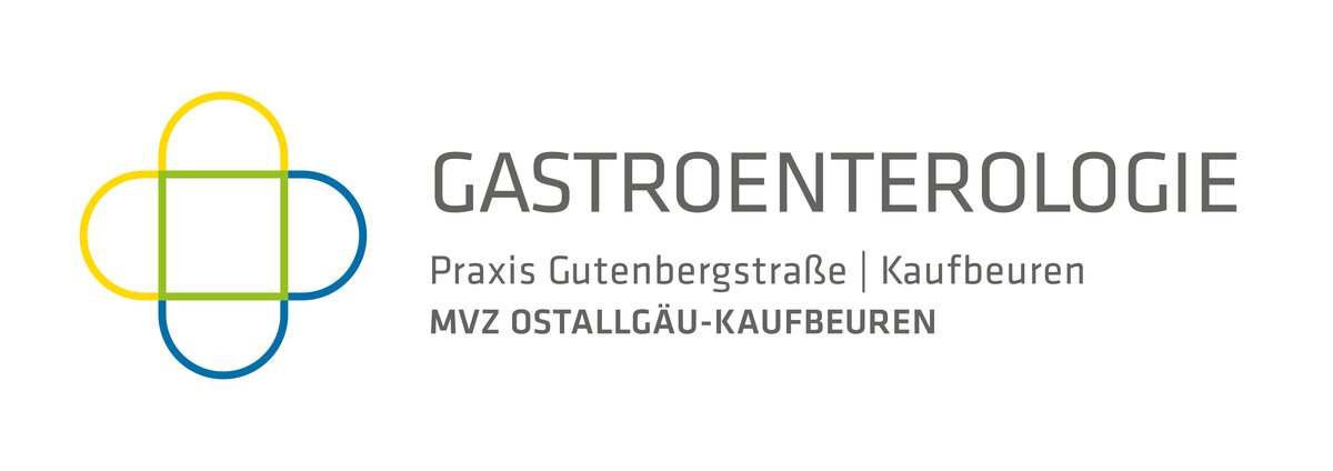 Logo Gastroenterologie Praxis Gutenbergstraße Kaufbeuren, MVZ Ostallgäu Kaufbeuren mit einem modernen, professionellen Design | © MVZ Ostallgäu-Kaufbeuren gGmbH