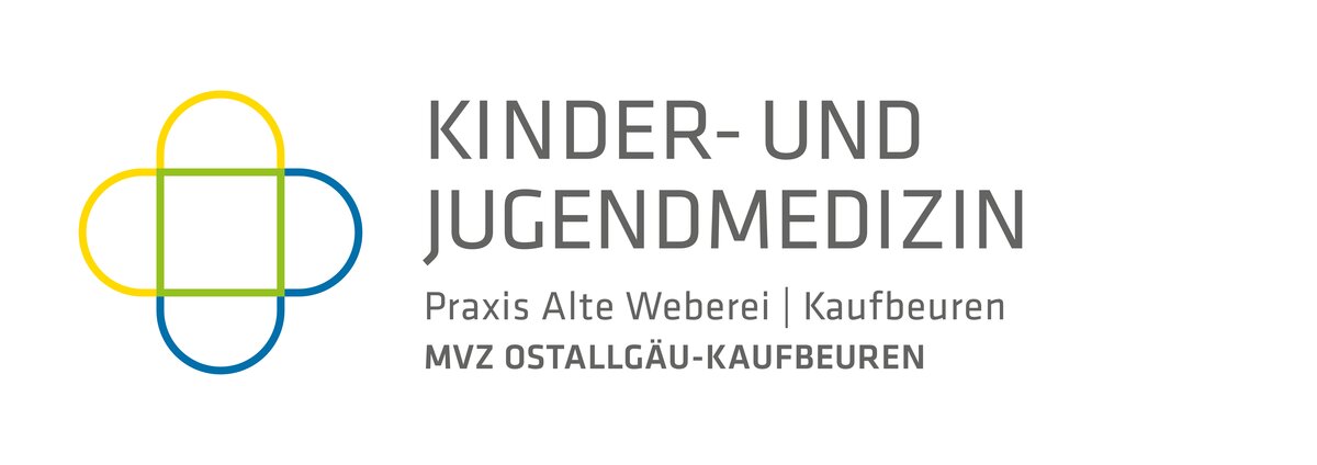 Logo Kinder- und Jugendmedizin Praxis Alte Weberei Kaufbeuren, MVZ Ostallgäu Kaufbeuren mit einem modernen, professionellen Design | © MVZ Ostallgäu-Kaufbeuren gGmbH