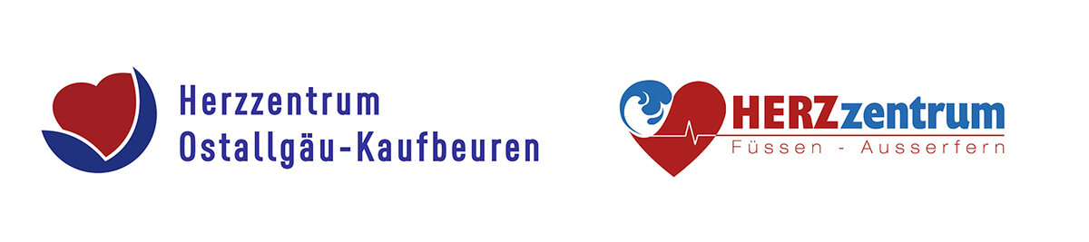 Logo der überregionalen Herzzentren der Kliniken Ostallgäu-Kaufbeuren und Füssen-Außerfern