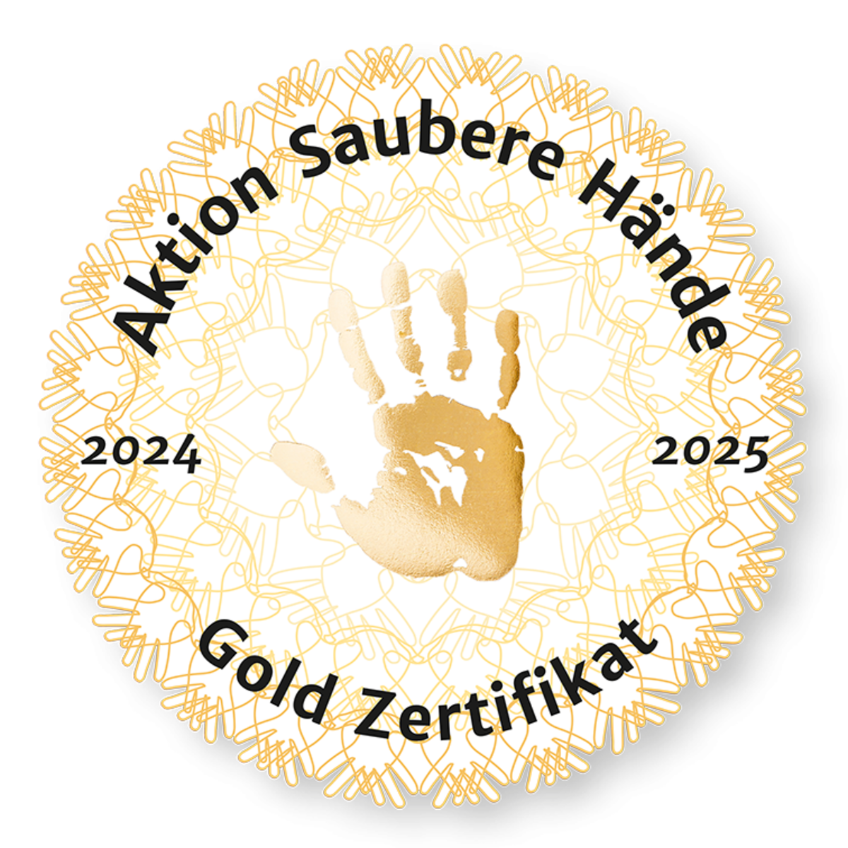Auszeichnung mit dem ASH-Gold-Zertifikat für Arbeits- und Gesundheitsschutz