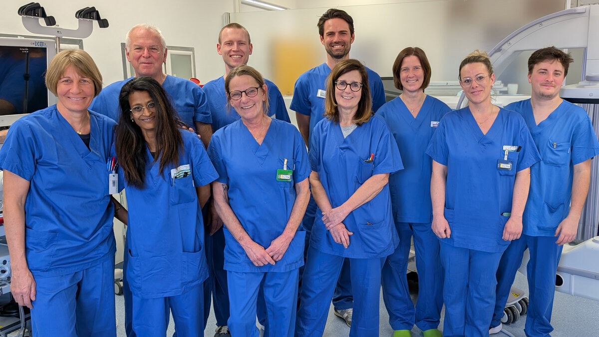Das Team der Endoskopie Füssen freut sich auf den Aktionstag Darmgesundheit. | © Foto: Kliniken Ostallgäu-Kaufbeuren